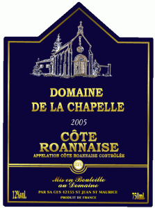 etiquette domaine chapelle