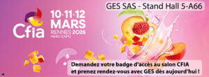 CFIA - GES- Hall 5 Stand A66